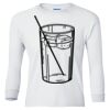 Ultra Cotton® Youth Long Sleeve T-Shirt. Thumbnail
