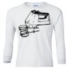 Ultra Cotton® Youth Long Sleeve T-Shirt. Thumbnail