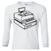Ultra Cotton® Youth Long Sleeve T-Shirt. Thumbnail