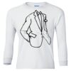 Ultra Cotton® Youth Long Sleeve T-Shirt. Thumbnail