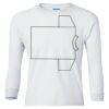 Ultra Cotton® Youth Long Sleeve T-Shirt. Thumbnail