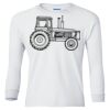 Ultra Cotton® Youth Long Sleeve T-Shirt. Thumbnail