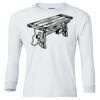Ultra Cotton® Youth Long Sleeve T-Shirt. Thumbnail