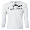 Ultra Cotton® Youth Long Sleeve T-Shirt. Thumbnail
