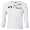 Ultra Cotton® Youth Long Sleeve T-Shirt. Thumbnail