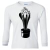 Ultra Cotton® Youth Long Sleeve T-Shirt. Thumbnail