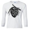 Ultra Cotton® Youth Long Sleeve T-Shirt. Thumbnail