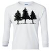 Ultra Cotton® Youth Long Sleeve T-Shirt. Thumbnail