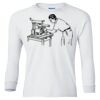 Ultra Cotton® Youth Long Sleeve T-Shirt. Thumbnail