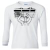 Ultra Cotton® Youth Long Sleeve T-Shirt. Thumbnail
