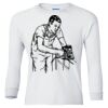 Ultra Cotton® Youth Long Sleeve T-Shirt. Thumbnail