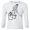 Ultra Cotton® Youth Long Sleeve T-Shirt. Thumbnail