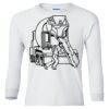 Ultra Cotton® Youth Long Sleeve T-Shirt. Thumbnail