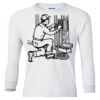 Ultra Cotton® Youth Long Sleeve T-Shirt. Thumbnail