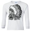 Ultra Cotton® Youth Long Sleeve T-Shirt. Thumbnail