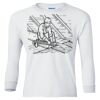Ultra Cotton® Youth Long Sleeve T-Shirt. Thumbnail