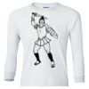 Ultra Cotton® Youth Long Sleeve T-Shirt. Thumbnail