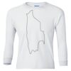 Ultra Cotton® Youth Long Sleeve T-Shirt. Thumbnail