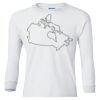 Ultra Cotton® Youth Long Sleeve T-Shirt. Thumbnail