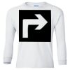 Ultra Cotton® Youth Long Sleeve T-Shirt. Thumbnail