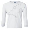 Ultra Cotton® Youth Long Sleeve T-Shirt. Thumbnail