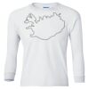 Ultra Cotton® Youth Long Sleeve T-Shirt. Thumbnail