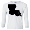Ultra Cotton® Youth Long Sleeve T-Shirt. Thumbnail