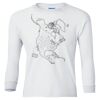Ultra Cotton® Youth Long Sleeve T-Shirt. Thumbnail