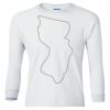 Ultra Cotton® Youth Long Sleeve T-Shirt. Thumbnail