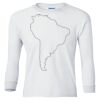 Ultra Cotton® Youth Long Sleeve T-Shirt. Thumbnail
