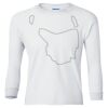 Ultra Cotton® Youth Long Sleeve T-Shirt. Thumbnail