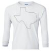Ultra Cotton® Youth Long Sleeve T-Shirt. Thumbnail