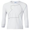 Ultra Cotton® Youth Long Sleeve T-Shirt. Thumbnail