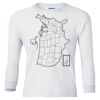 Ultra Cotton® Youth Long Sleeve T-Shirt. Thumbnail