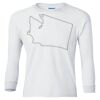 Ultra Cotton® Youth Long Sleeve T-Shirt. Thumbnail