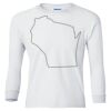 Ultra Cotton® Youth Long Sleeve T-Shirt. Thumbnail