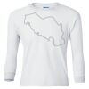 Ultra Cotton® Youth Long Sleeve T-Shirt. Thumbnail