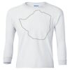 Ultra Cotton® Youth Long Sleeve T-Shirt. Thumbnail