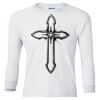 Ultra Cotton® Youth Long Sleeve T-Shirt. Thumbnail