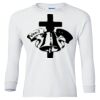 Ultra Cotton® Youth Long Sleeve T-Shirt. Thumbnail