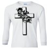 Ultra Cotton® Youth Long Sleeve T-Shirt. Thumbnail