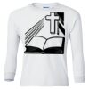 Ultra Cotton® Youth Long Sleeve T-Shirt. Thumbnail