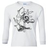 Ultra Cotton® Youth Long Sleeve T-Shirt. Thumbnail