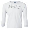 Ultra Cotton® Youth Long Sleeve T-Shirt. Thumbnail
