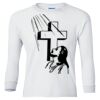 Ultra Cotton® Youth Long Sleeve T-Shirt. Thumbnail
