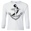 Ultra Cotton® Youth Long Sleeve T-Shirt. Thumbnail