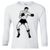 Ultra Cotton® Youth Long Sleeve T-Shirt. Thumbnail