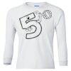 Ultra Cotton® Youth Long Sleeve T-Shirt. Thumbnail