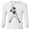 Ultra Cotton® Youth Long Sleeve T-Shirt. Thumbnail