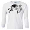 Ultra Cotton® Youth Long Sleeve T-Shirt. Thumbnail